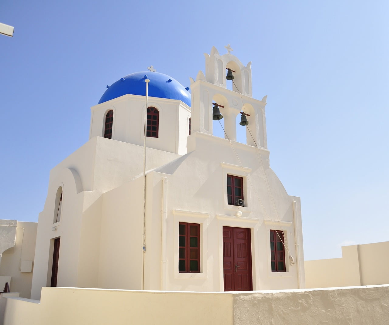 Verken de historische bezienswaardigheden van Santorini
